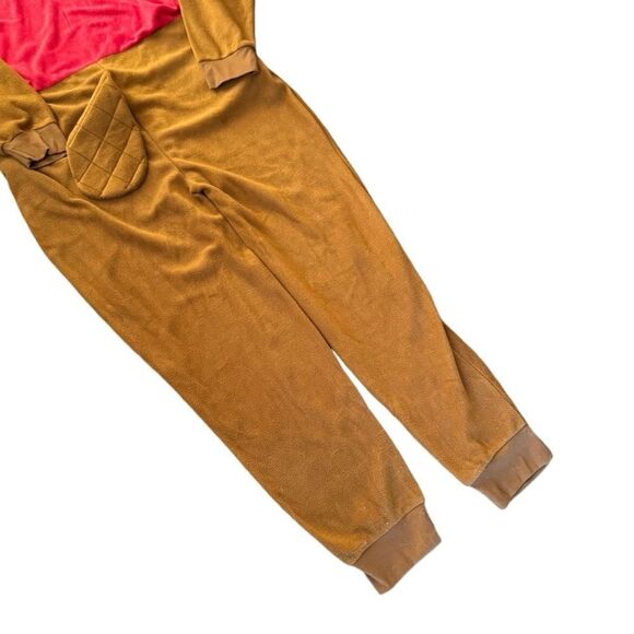 Buc-EE's Gas Station Beaver Union Suit One Piece Adult Pajamas Costume 2XL NWT - Picture 4 of 11